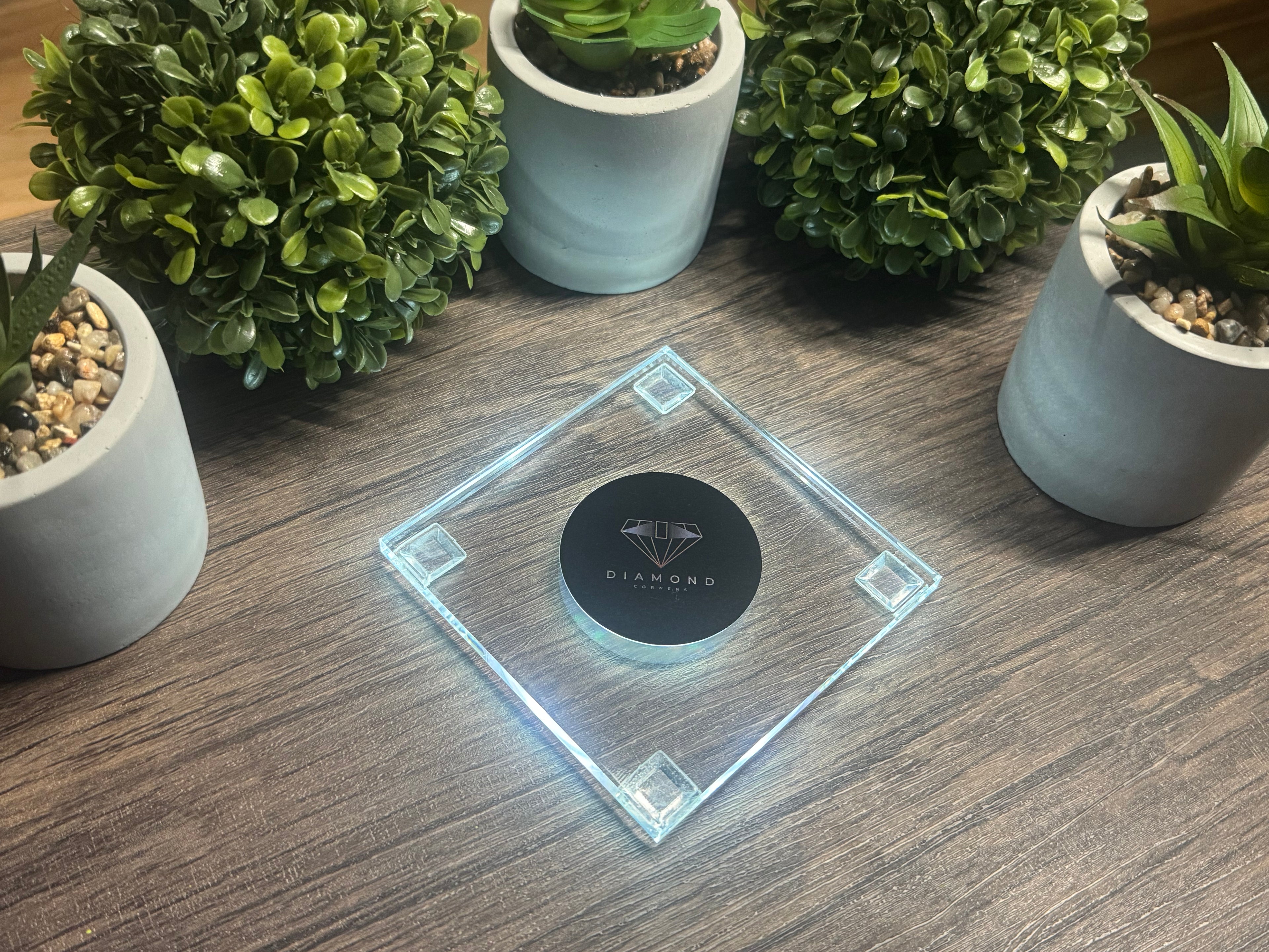Baseball Diamond LED Coaster