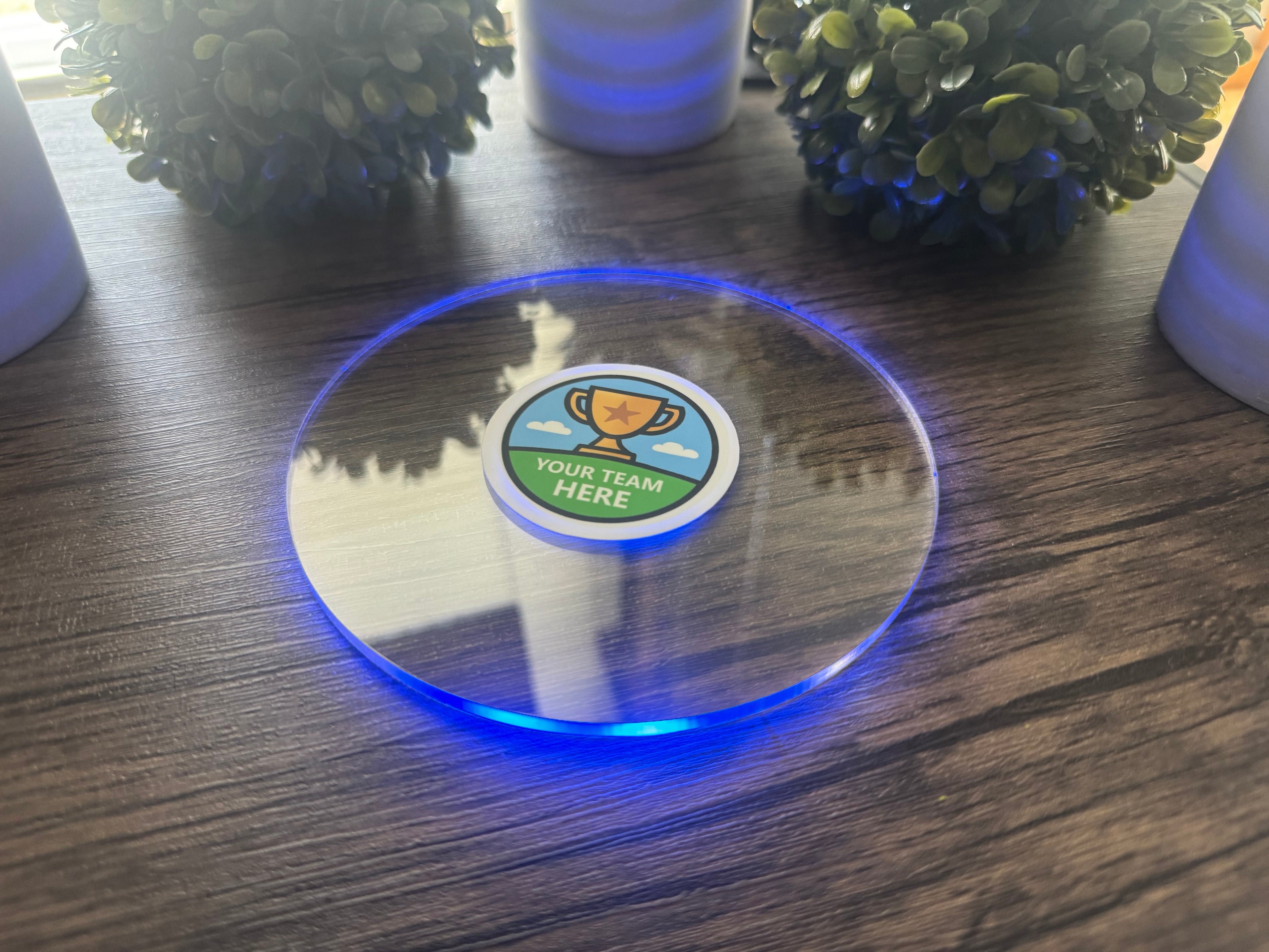 Circle LED Coaster