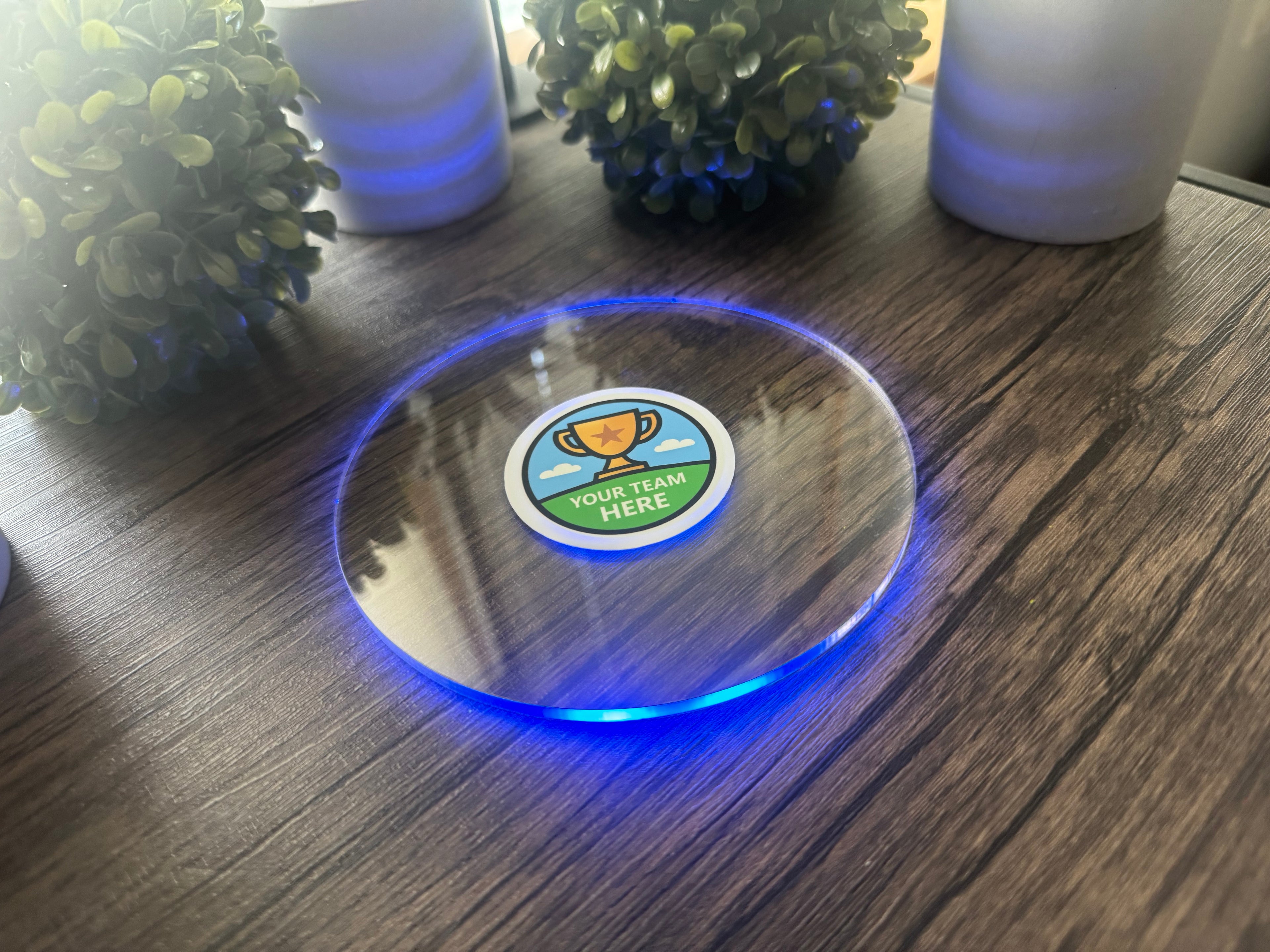 Circle LED Coaster