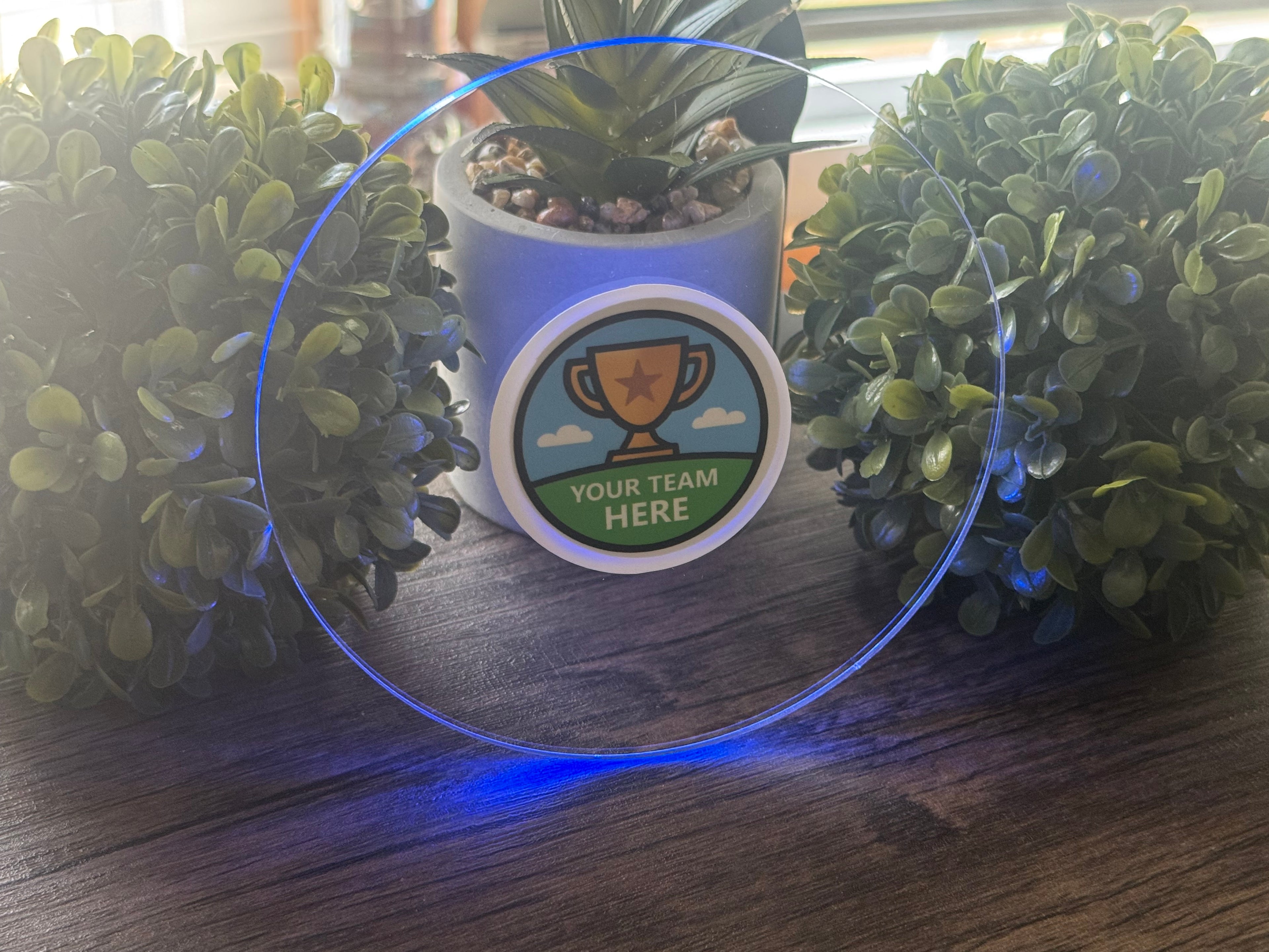 Circle LED Coaster