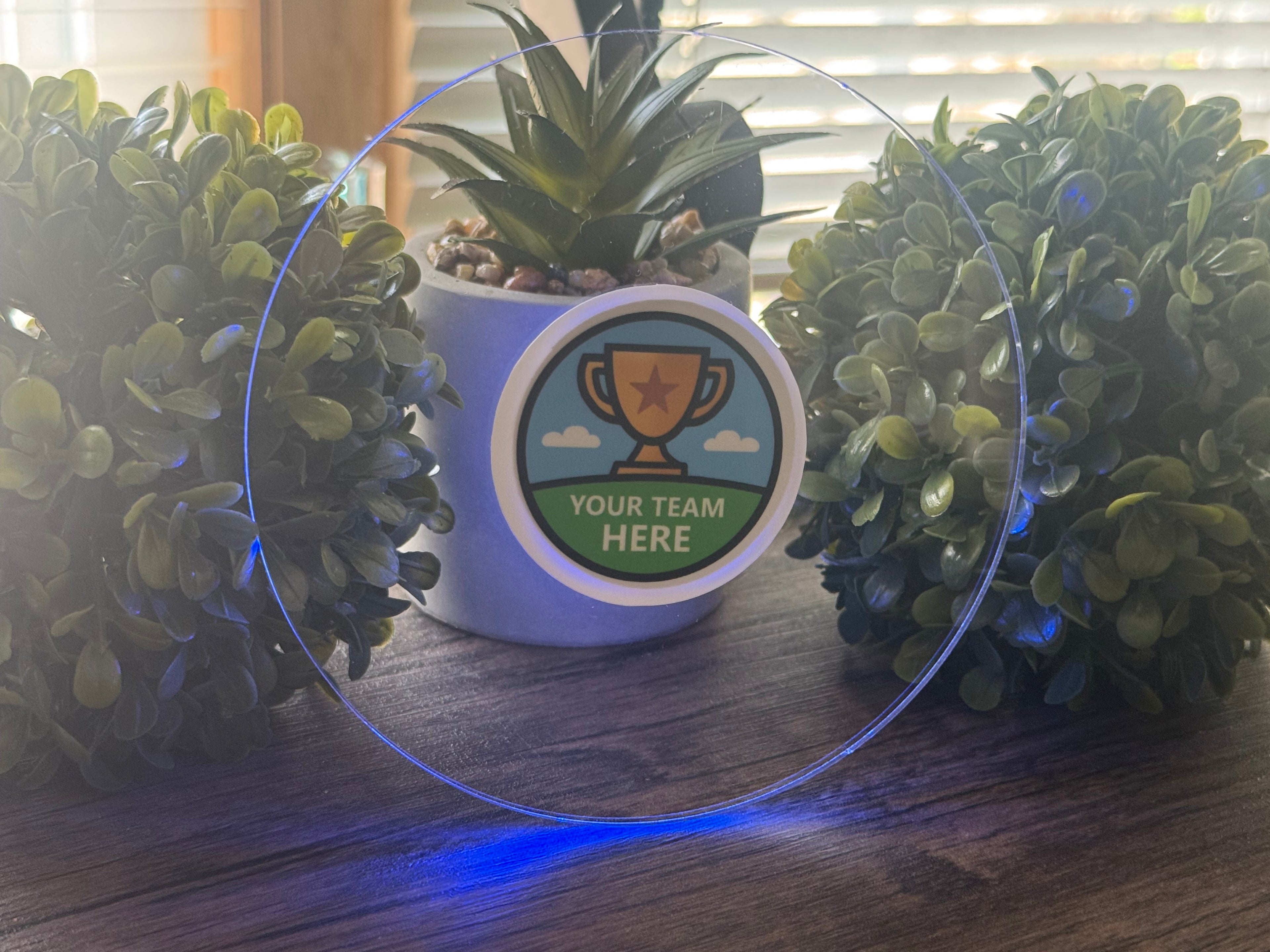 Circle LED Coaster
