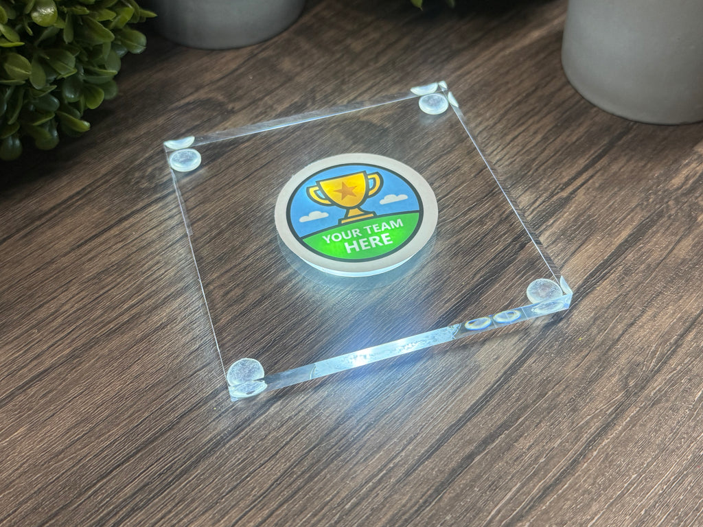 Premium Square LED Coaster