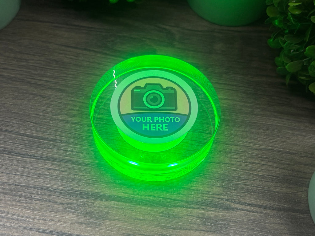 LED Puck Coaster