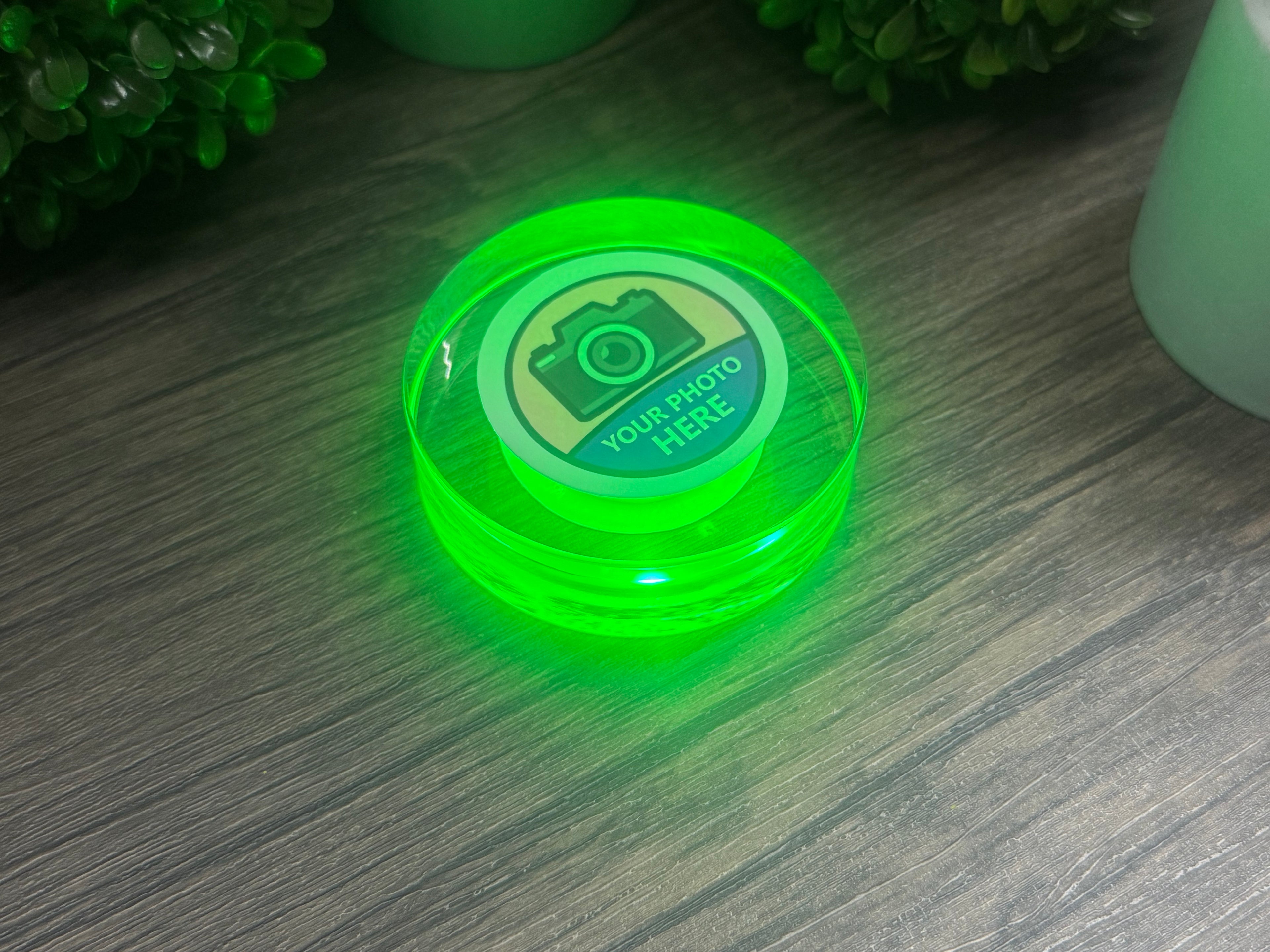 LED Puck Coaster